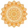 Buy Orange Mandala Mix