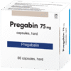 Buy Pregabalin 75 mg 56 Capsules